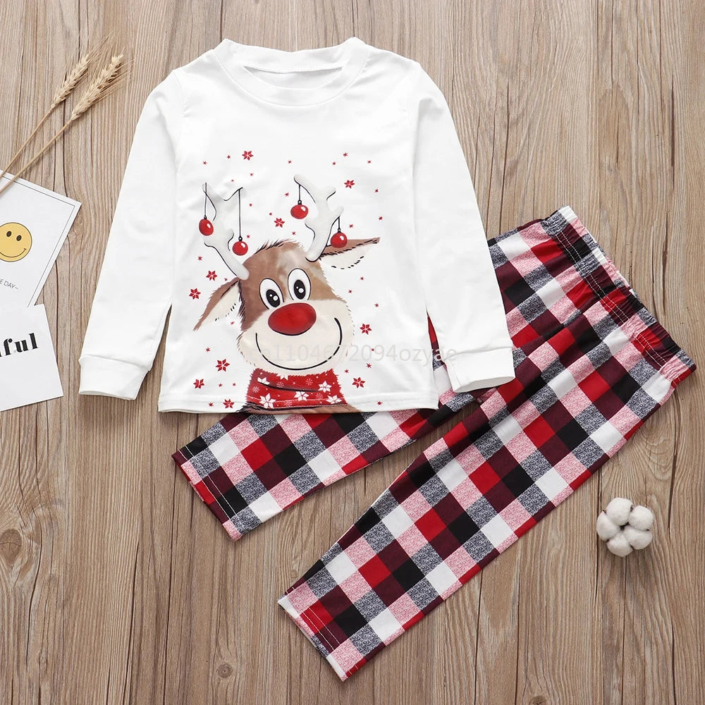 Christmas Pajamas Family Matching Outfits Sets