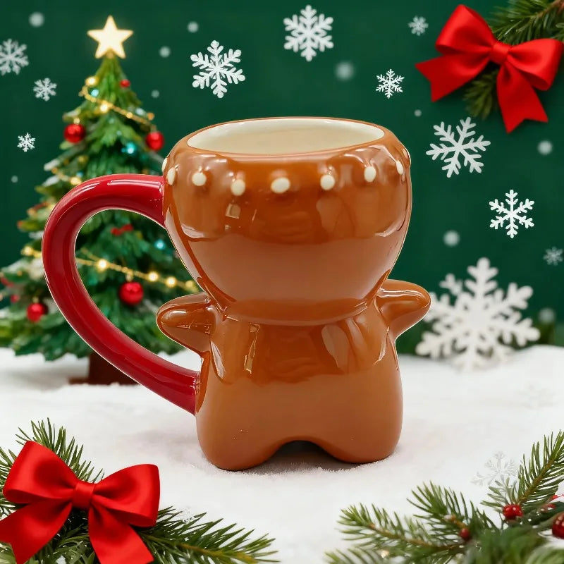 300ml Ceramic Christmas Gingerbread mug