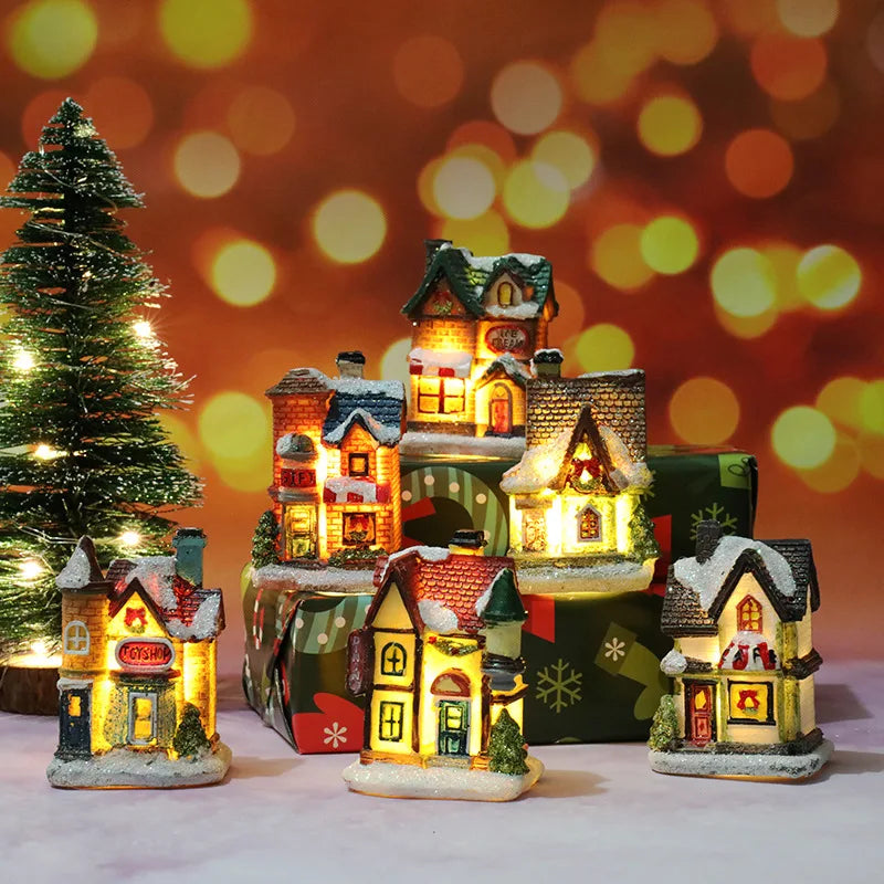 1~6pcs LED Night Light Christmas Ornaments