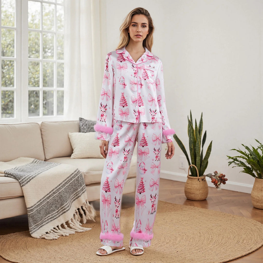 Mommy and Me Christmas Family Matching Pajamas