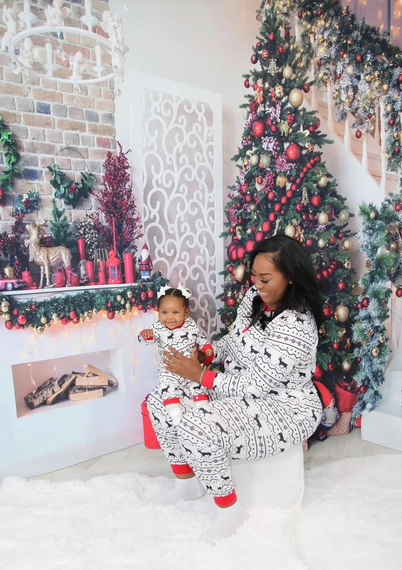 New Year's Clothes Family Matching Outfits