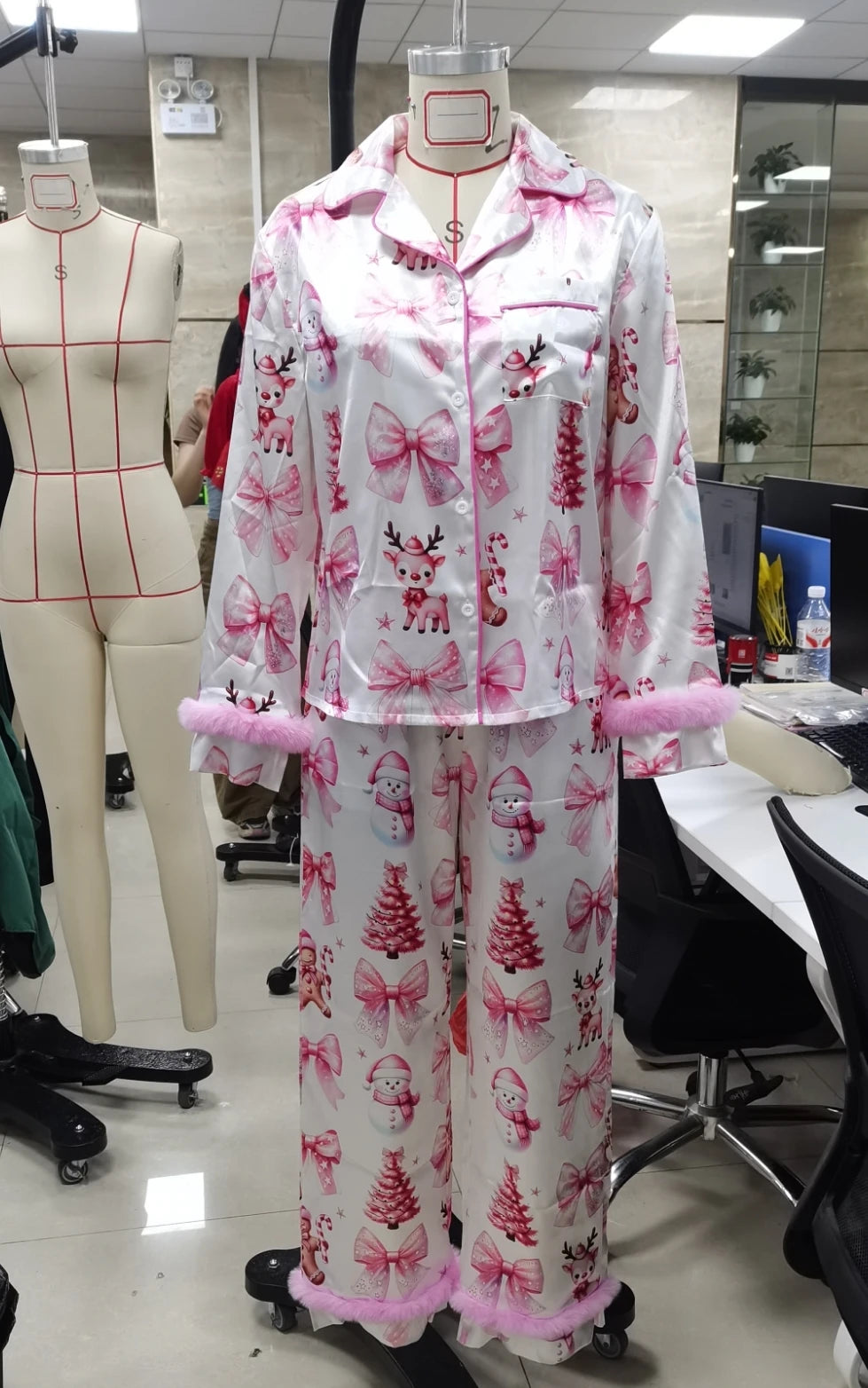 Mommy and Me Christmas Family Matching Pajamas