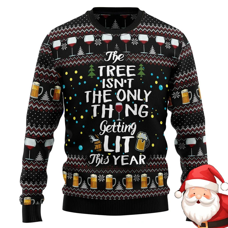Christmas Family Party Beer Sweater