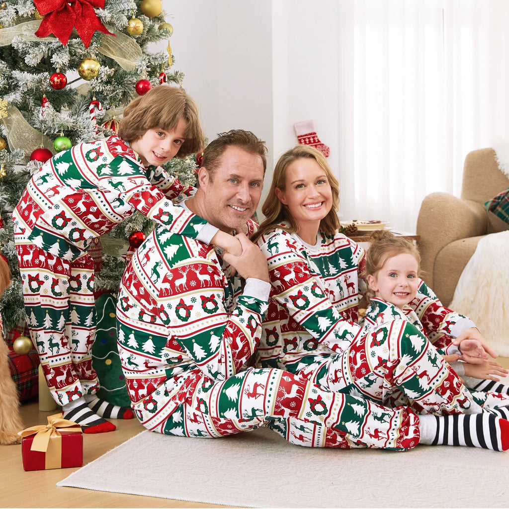 Family Christmas Pajamas Set