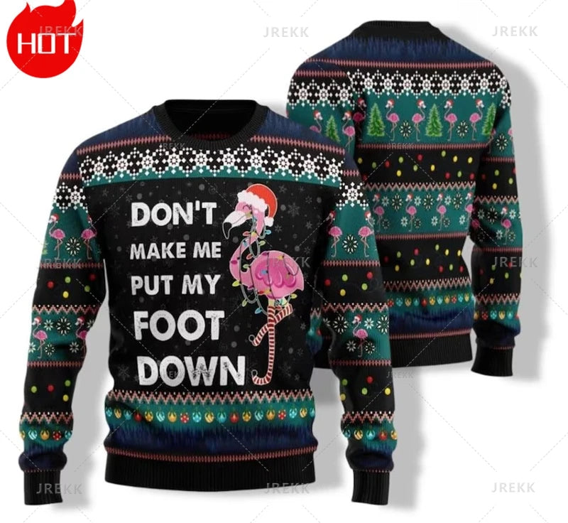 Merry Christmas 3D Printed Sweatshirts