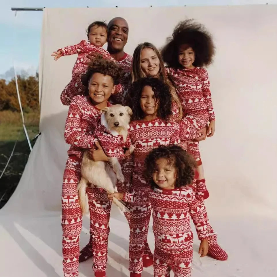Family Matching Outfits Christmas Pajamas Sets
