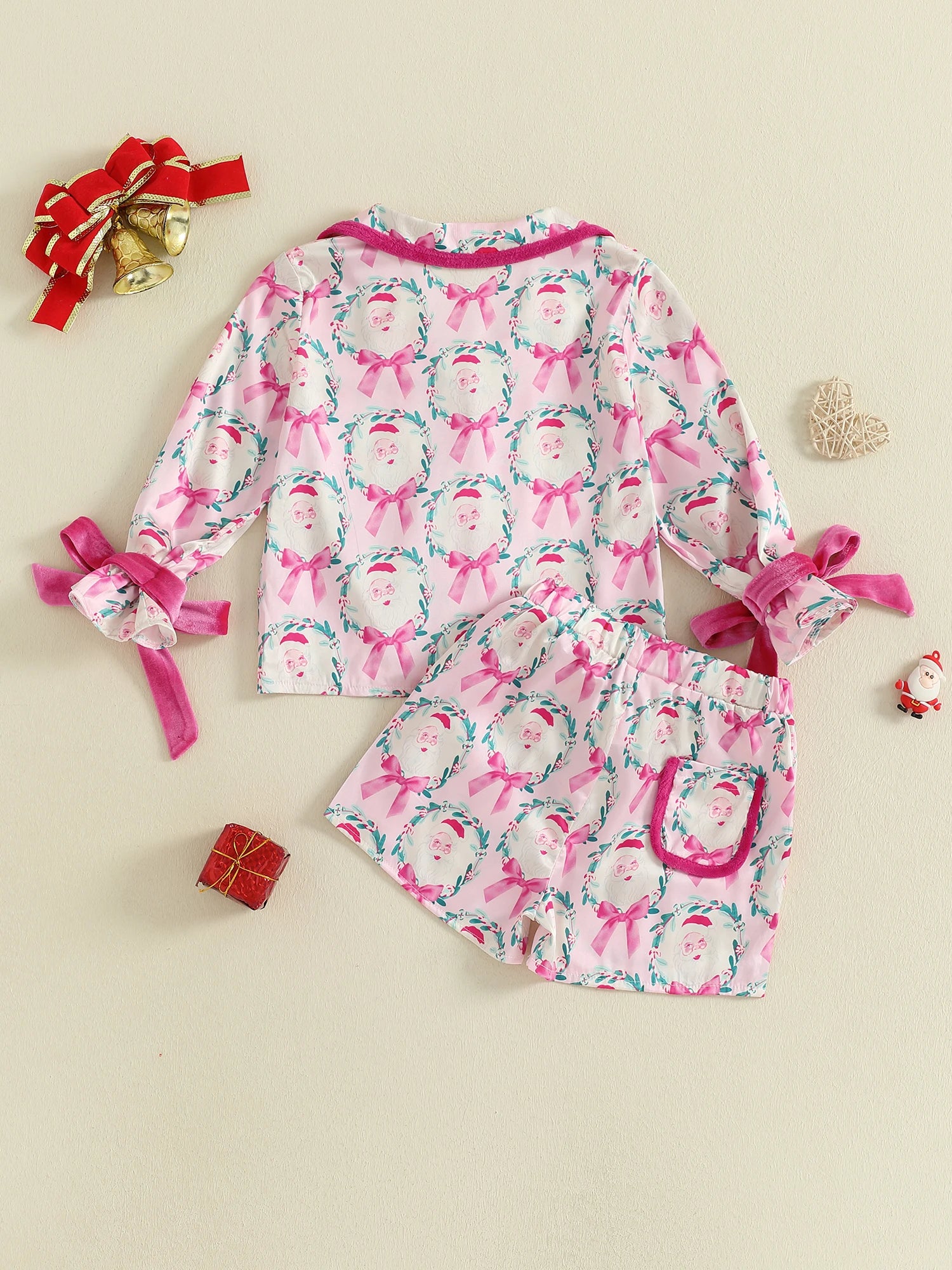 Mother and Daughter Matching Christmas Pajamas Set
