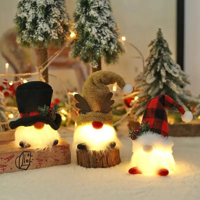 Christmas Style LED Light Doll Pendant
