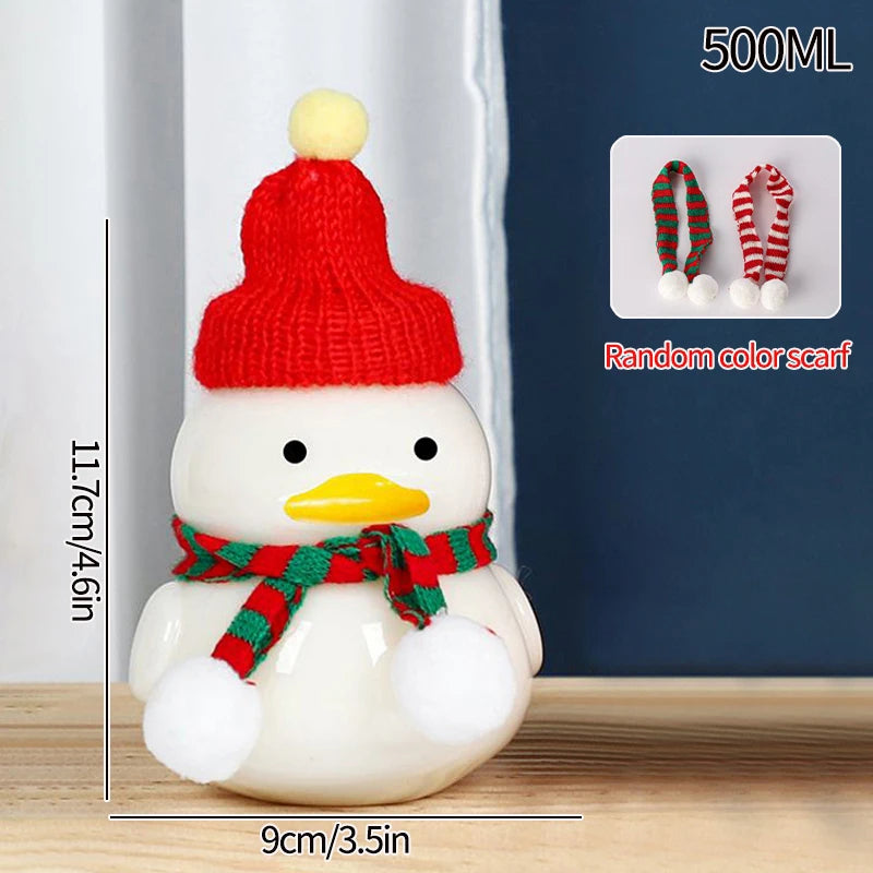 Tree Milk Tea Bottle Plastic Candy Juice Coffee Packing Bottle New Year Party Decor