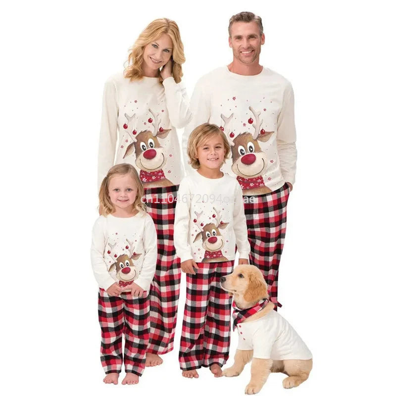 Christmas Pajamas Family Matching Outfits Sets