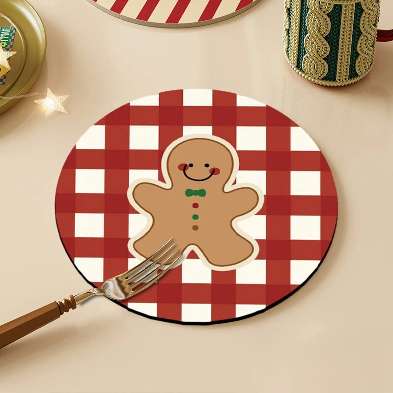 Christmas Coaster Christmas Decoration 2025 Cup Placemat